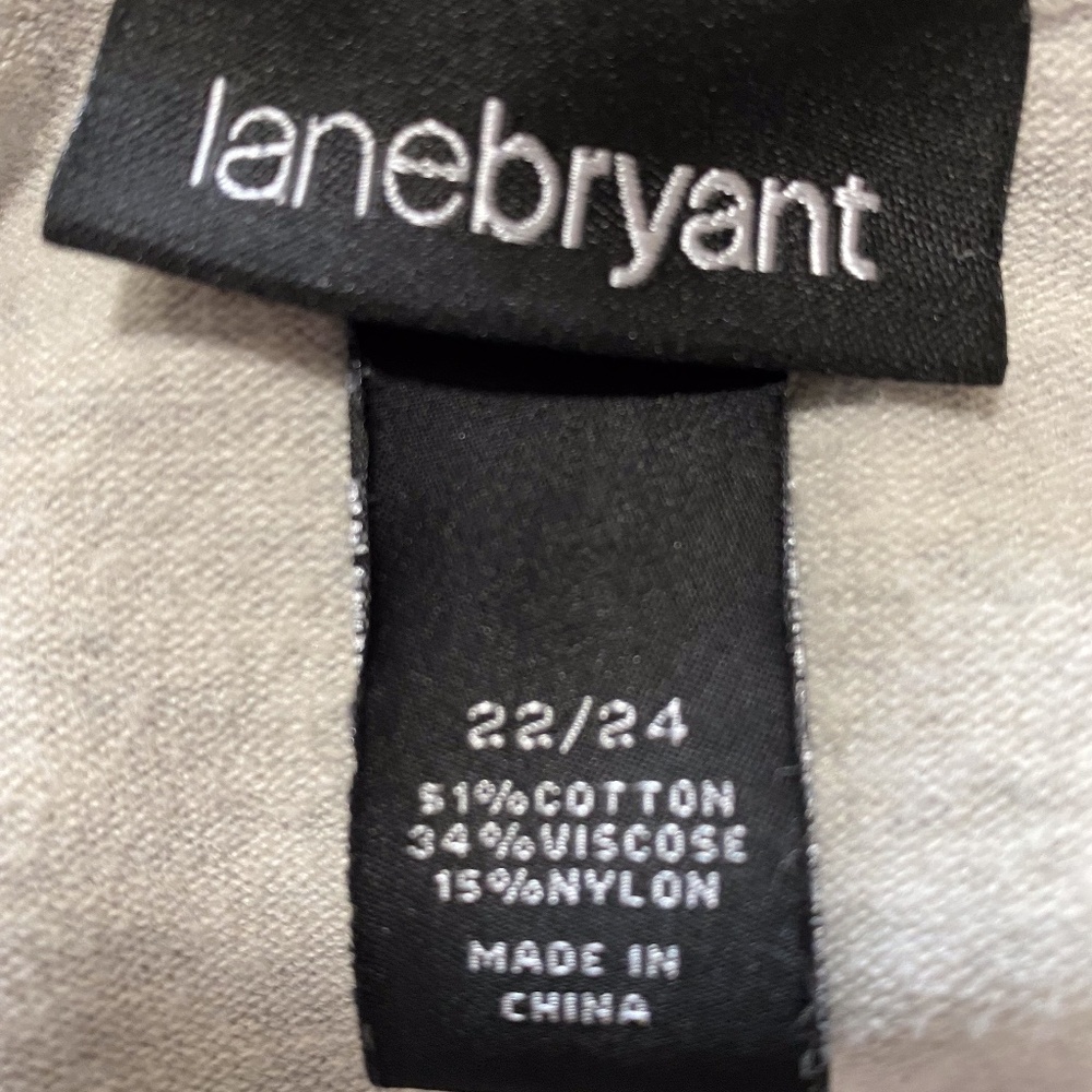 Lane Bryant Grey Sweater Size 22 / 24